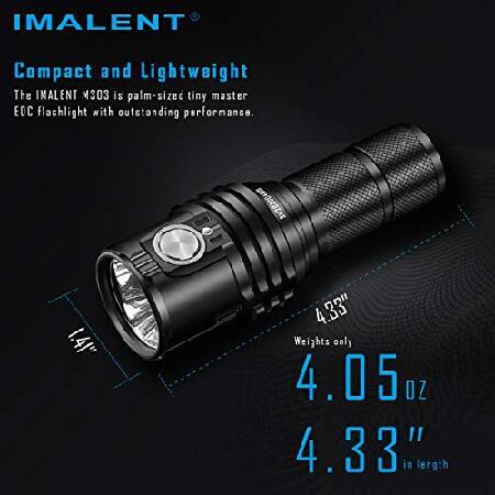 IMALENT MS03 EDC 懐中電灯 13000ルーメン Ceer XHP70.2nd LED使用 超