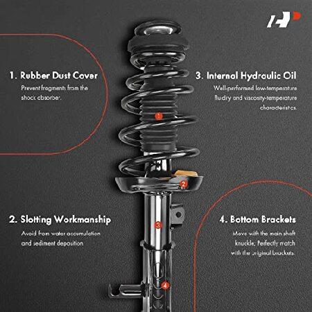 ブランド登録なし - A-Premium 向こう正面有りの実 (2) 同盟罷業鼠＆コイルスプリングアセンブリ Ford Windstar 1995-2003 動かす席と御手伝い席側に相応う