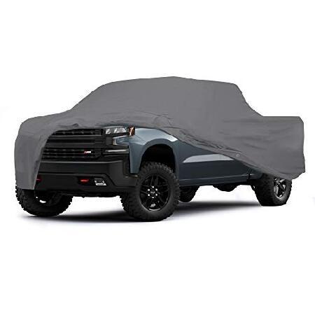 5 Layer Semi Custom Full-Size Truck Car Cover for Dodge Ram 1500 2016 4-Door Crew Cab Pickup 6.4 Feet Bed All Weather Protection Breathable Scratch, D | ブランド登録なし