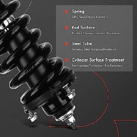 A-Premium フロントペア (2) ストラット＆コイルスプリングアセンブリ トヨタタコマ 2005-2015 運転席側 助手席側 交換用 # 271371L 271371R_4