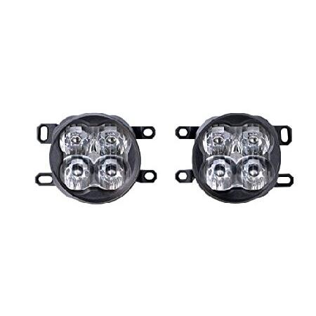 Diode Dynamics Stage Series 3in SAE/DOT Type CGX Fog Light Kit compatible with Lexus GX 460, IS 250, IS 350/Toyota 4Runner, White SAE/DOT Driving Sporの画像
