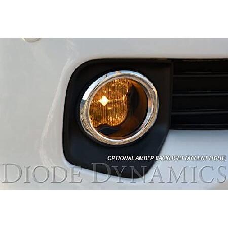 Diode Dynamics Stage Series 3in SAE/DOT Type CGX Fog Light Kit compatible with Lexus GX 460, IS 250, IS 350/Toyota 4Runner, White SAE/DOT Driving Sporの画像