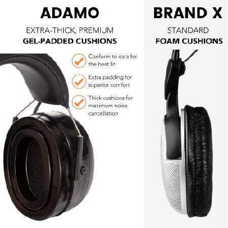 Bluetooth　Headphones　for　Muffs　for　Ear　Headphones　Cancelling　Shooting　to　Noise　Mowing　Construction　＆　Earmuffs　Protection　for　Work　Sites　Safety