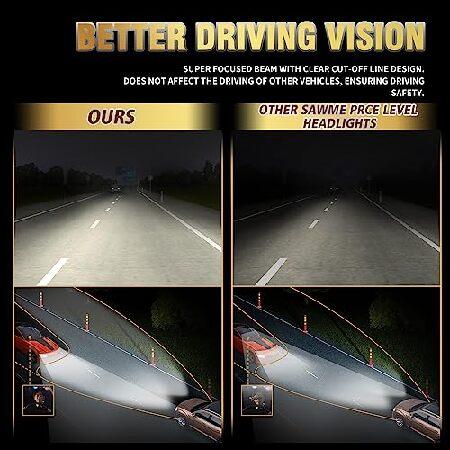 AS Headlight Assembly For 2013 2014 2015 LT/LTZ Chevy Malibu 2016 Malibu Limited Headlights Projector Headlamp Left+Right 13 14 15の画像