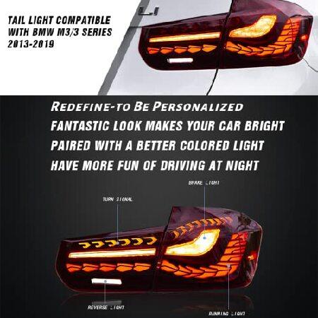 New Taillights for BMW F30 Tail Lights 2013-2018 328i Tail Light Assembly 320i 335i Accessories Led Sequential Turn Signals Dynamic Startup Custom Douの画像