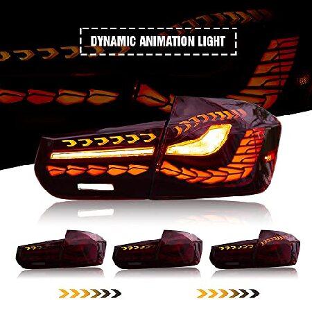 New Taillights for BMW F30 Tail Lights 2013-2018 328i Tail Light Assembly 320i 335i Accessories Led Sequential Turn Signals Dynamic Startup Custom Douの画像