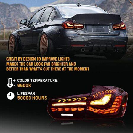 New Taillights for BMW F30 Tail Lights 2013-2018 328i Tail Light Assembly 320i 335i Accessories Led Sequential Turn Signals Dynamic Startup Custom Douの画像