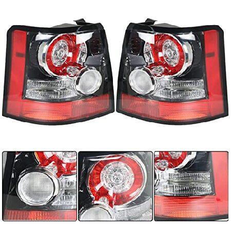 LABLT Passenger Right+Driver Left Side Rear Tail Brake Light Lamp LED Tail Light Lamp Assembly Replacement for Land Range Rover Sport 2005-20の画像