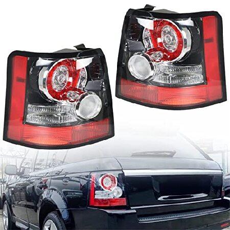 LABLT Passenger Right+Driver Left Side Rear Tail Brake Light Lamp LED Tail Light Lamp Assembly Replacement for Land Range Rover Sport 2005-20の画像