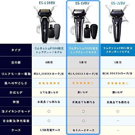 ★動作確認済み パナソニック ラムダッシュPRO メンズシェーバー 5枚刃 洗浄器付き シルバー調 ES-LV9V-S 【EI7989502739】(28796円)
