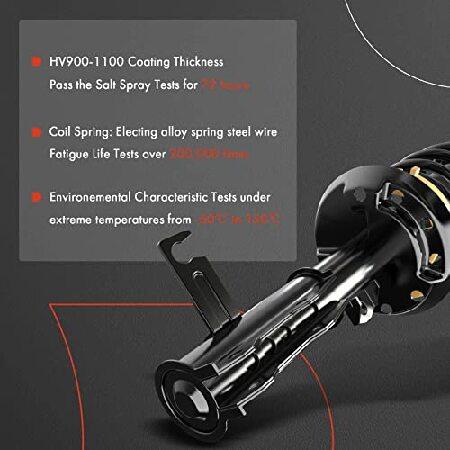 A-Premium ペア 2 フロントコンプリートストラット＆コイルスプリングアセンブリ シボレーインパラ 2000-2005 ＆ Oldsmobile Intrigue 1998-2002に対応 運転席との画像