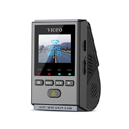 VIOFO A119 Mini Dash 2K 60fps/2.7K 30fps, 5GHz WiFi Dash Camera Cars, Built-in GPS, HDR Super Night Sensibility, 140° View Angle, Buffered Pa :B09XF3882H:Rean STORE - 通販 - Yahoo!ショッピング