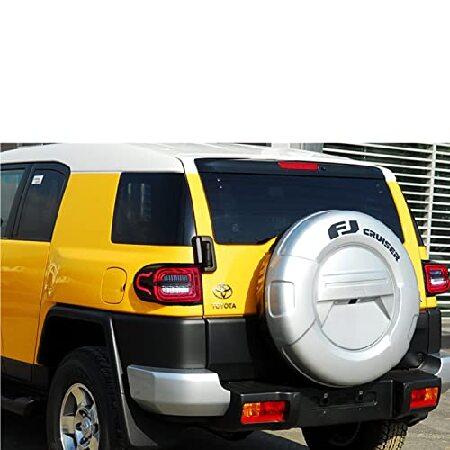 inginuity time LED Tail Lights For Toyota FJ Cruiser 2007-2014 Start-up Animation DRL Sequential Indicator Rear Lamp Assemblyの画像