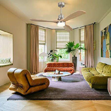 特別価格Sofucor シーリングファン 52インチ ライトリモコン付き 調光