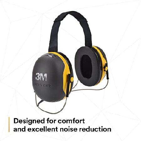 3M　PELTOR　X2　Earmuffs　10　X2B,　Behind-The-Head,　EA　Case