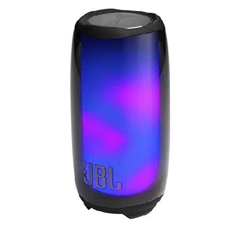 公式販売 JBL Pulse 5 Waterproof Portable Bluetooth Speaker with 360 Color LED and gSport Case (Black)