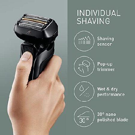 【値段交渉可：送料込】 Panasonic ES-LV6U Series 900 Premium Wet/Dry Electric Shaver 5-Way Shaving Head with Linear Motor， Black 【CEG9585953117】(34550円)