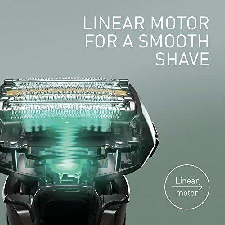 【値段交渉可：送料込】 Panasonic ES-LV6U Series 900 Premium Wet/Dry Electric Shaver 5-Way Shaving Head with Linear Motor， Black 【CEG9585953117】(34550円)