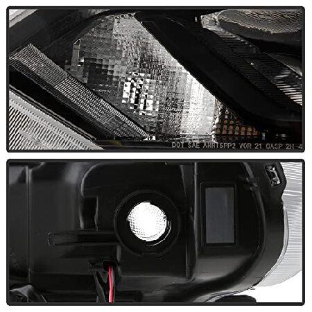 ACANII - For [Halogen Model] 2020 2021 2022 Nissan Sentra S | SV Black Housing Headlights Headlamps Pair Set Left+Rightの画像
