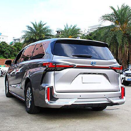 inginuity time LED Tail Lights ＆ Middle Lamp For Toyota Sienna 2021 2022 2023 With The Start Up Animation Sequential Turn Signal Rear Lamp Assembly (の画像