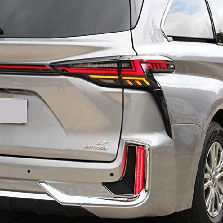 inginuity time LED Tail Lights ＆ Middle Lamp For Toyota Sienna 2021 2022 2023 With The Start Up Animation Sequential Turn Signal Rear Lamp Assembly (の画像