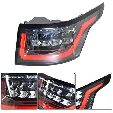 WFLNHB Driver and Passenger Side Tail Lights Assembly Replacement for Range Rover Sport 2014-2018 Rear Tail Light Lamp LR043974 LR043976の画像