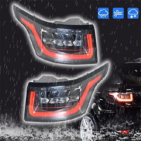 WFLNHB Driver and Passenger Side Tail Lights Assembly Replacement for Range Rover Sport 2014-2018 Rear Tail Light Lamp LR043974 LR043976の画像