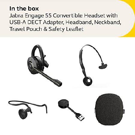 Jabra Engage 55 ワイヤレスヘッドセット Amazon.com: Jabra Engage 55 Stereo Wireless Headset with