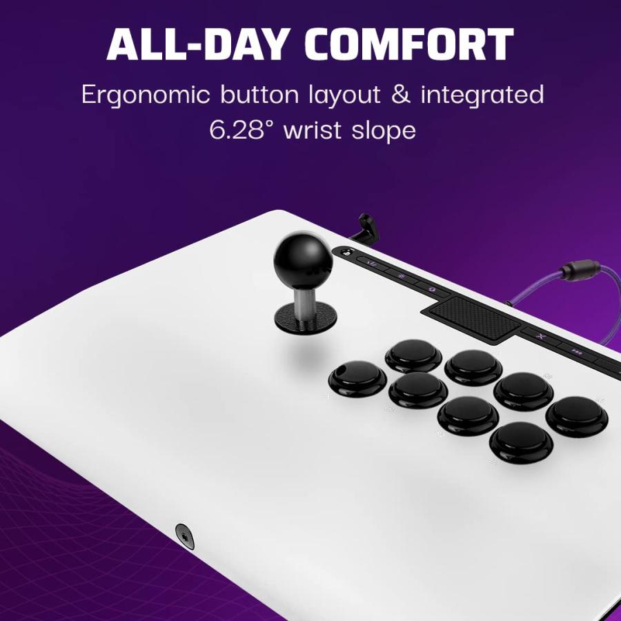 翌日発送　Victrix アケコン Victrix by PDP Pro FS Arcade Fight Stick for PlayStation 5 - White　｜rest｜03