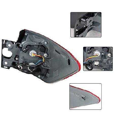 SEBLAFF 1-Pack LH Tail Light Assembly Replacement for 2017-2019 Highlander Driver Side 815600E161の画像