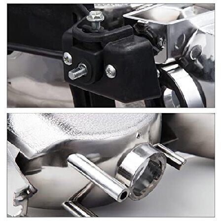 M-AUTO Headlights Assembly Compatible with 99-02 Chevy Silverado 1500HD 2500HD 3500HD / 00-06 Suburban 1500 2500 Tahoe 2/4-Door, OE Style Chrome Housi_5
