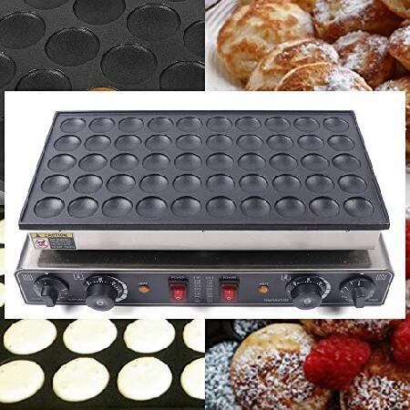 Non-Stick　Waffle　Maker,　Pancake　Baker,　Pancakes　Maker　and　with　Temperature　Timer　Dutch　Maker　for　R　Pancake　50PCS　Control　Mini　Machine,　Mini　Commercial