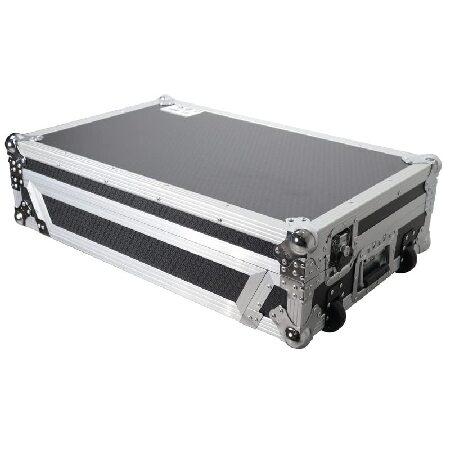 ProX ATA Style Flight Case for Pioneer DDJ-REV7 DJ Controller with Wheels - High-Density Protective Foam for Interior Support - Protective Finish on L｜rest｜02