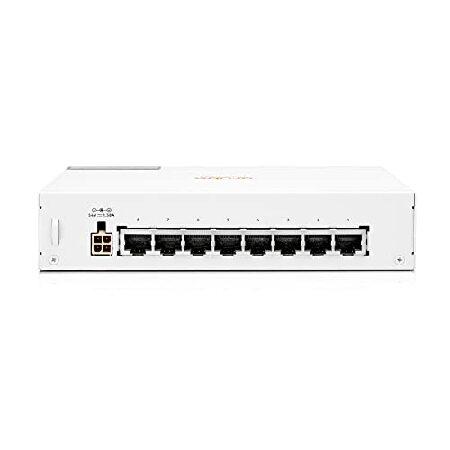 ご購入 Aruba Instant On 1430 8-Port Gb Unmanaged PoE Switch | 8-Port Class 4 PoE (64W) - 8X 1G Ports | Fanless | US Cord (R8R46A#ABA)