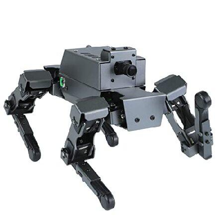 Yahboom Raspberry Pi ロボット犬 四重 12-DOF AI視覚認識