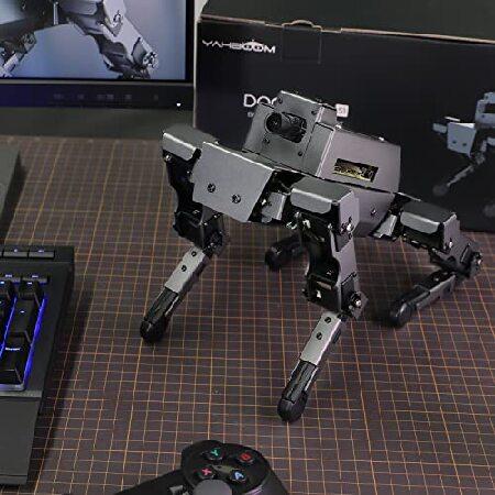AIロボット犬 ラズベリーパイ Amazon | ラズベリーパイ 4B 四足バイオニックロボット 12-DOF