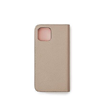 美品】BONAVENTURA iPhone13 グレージュ×シェルノブレッサ