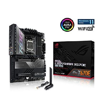 ASUS ROG Crosshair X670E Hero (WiFi 6E) Socket AM5 (LGA 1718 ASUS ROG Crosshair X670E Hero (WiFi 6E) Socket AM5 (LGA 1718