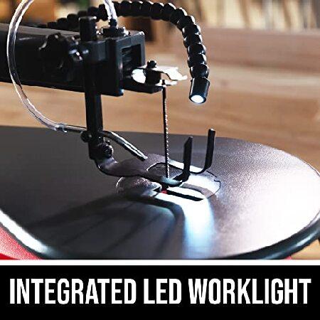 SKIL　1.2　Amp　16　Variable　Work　Scroll　LED　In.　Speed　light　Woodworking　SS9503-00　Saw　for　with