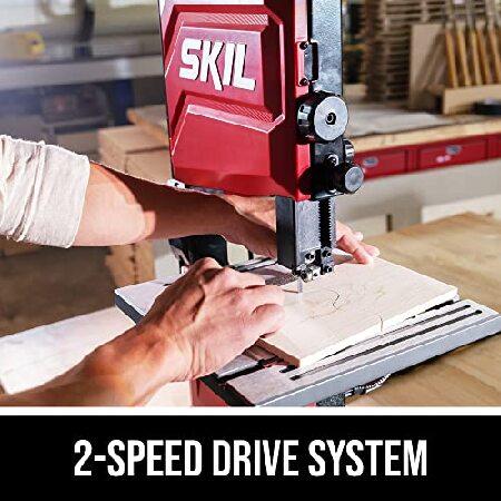 SKIL　2.8　Amp　Band　Woodworking　for　BW9501-00　In.　2-Speed　Benchtop　Saw