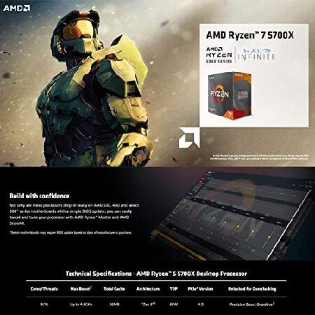 限定品 Micro Center AMD Ryzen 7 5700X 8コア 16スレッド アンロック デスクトッププロセッサー TUF Gaming B550-PLUS WiFi II AMD AM4 ATX ゲーミングマザーボード ゲ 【YWU1159746060】(41800円)
