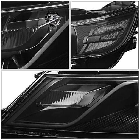 DNA MOTORING HL-OH-CI14-BK-CL1 ハロゲンヘッドライトプロジェクタービーム 2015-2020 Impala対応 ブラックハウジング クリアレンズ クリアリフレクターの画像