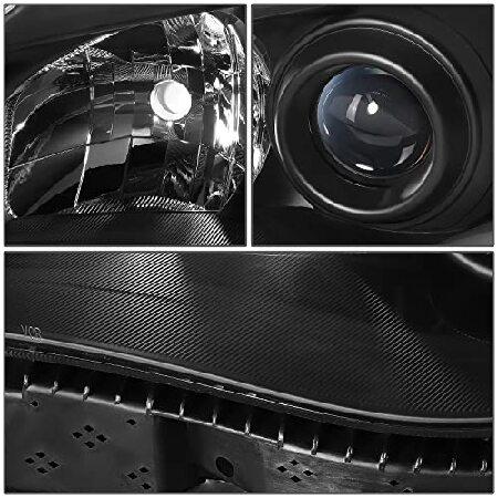 DNA MOTORING HL-OH-SIMP08-BK-CL1 ヘッドライト プロジェクター ロービーム 08-11 スバル インプレッサ対応 ブラックハウジング/クリアレンズ/クリアリフレクタの画像
