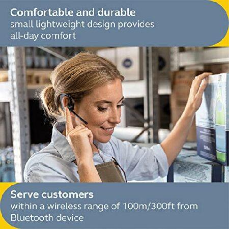 Jabra Perform 45 Ear Hook Mono Bluetooth Headset - Advanced Ultra-Noise-Cancelling Microphone, Push-to-Talk Functionality, Face2Face Mode and Discreet｜rest｜04