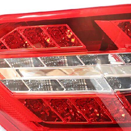 CHUNILLE Tail Light Rear Brake Lamp Left Side 2129060758， MB2804106 For 2010 2011 2012 2013 Mer-ce-des Be-nz E550 E63 AMG Sedan LH (Left)_1