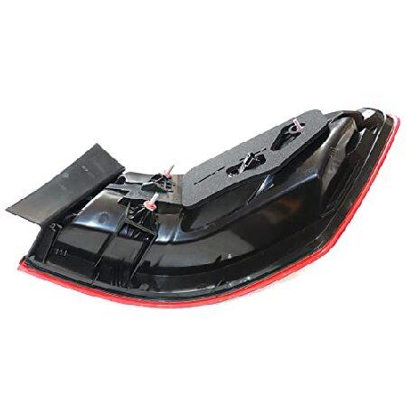 CHUNILLE Tail Light Rear Brake Lamp Left Side 2129060758， MB2804106 For 2010 2011 2012 2013 Mer-ce-des Be-nz E550 E63 AMG Sedan LH (Left)_4