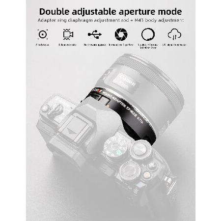 M42-m43 Focal Reducer Speed Booster Turbo Adapter Für 42mm M42