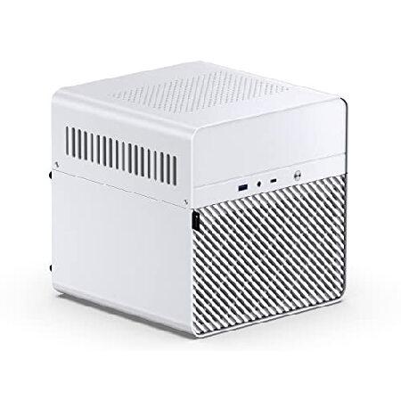 JONSBO N2 ホワイト NAS ITX ケース 5+1 ディスクベイ ミニアルミ