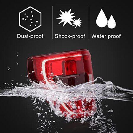 JSKAPA Tail Light Compatible with Ford F150 XLT 2021 2022 Rear Brake Lamp Replacement Halogen Blind Spot Left Driver Sideの画像