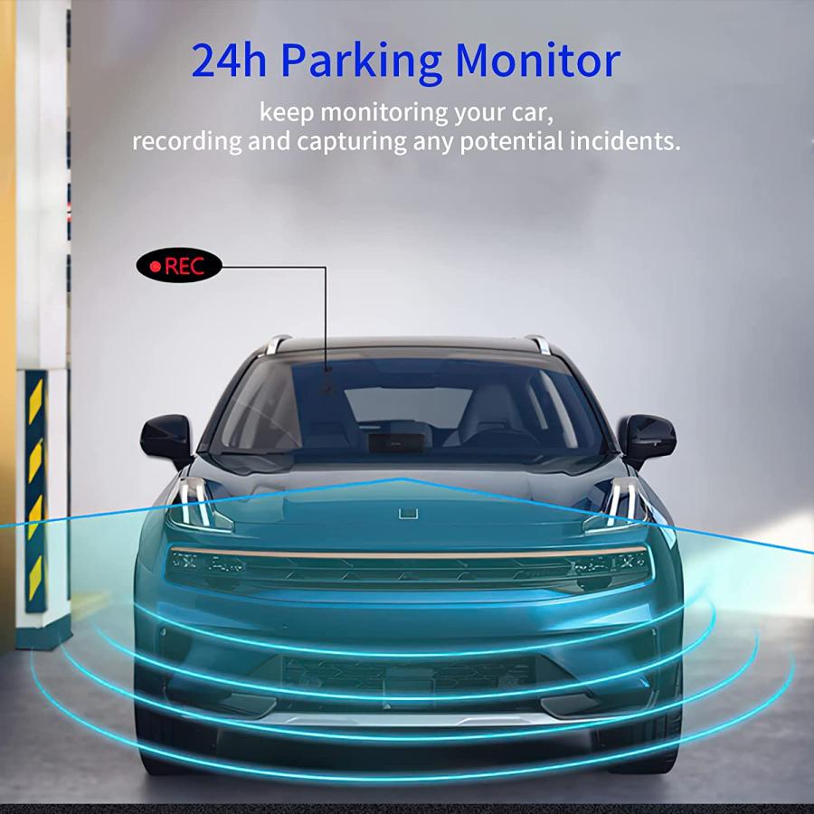 アクセサリー LANMODO Night Vision System Lanmodo Vast M1 — 1080P Night Vision System with Dashcam